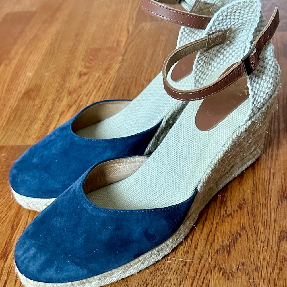 Pinaz Amelia Espadrille wedge sandals handmade in Spain